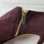 LK Bennett Doris Womens Boots Size 37.5 Purple Suede Stiletto Ankle Booties NEW Photo 2