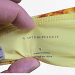 Anthropologie  Pina Colada Pineapple One Shoulder Modest Bikini Top Size Small Photo 3