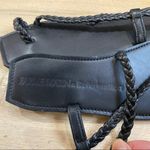 Reformation NEW black leather flats. Parme X Marin braided sandals Photo 3