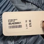 Soft Surroundings Nirvana Pants Straight Leg Blue Satiny Feel NWT Large 14-16 Photo 10