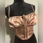 LA Hearts EUC L.A. Hearts Pink & Green Butterfly Corset top size small Photo 1