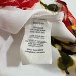 Show Me Your Mumu White Floral Rose Satin Blouse Top Size Small Photo 5
