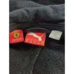 Puma X Ferrari Sweatshirt Woman's Medium Black Hoodie Full‎ Zip Racing Long Photo 9