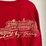 Blissfully Bookish City of Crows Game‎ Day Jersey Sz Small in Red Oversized Photo 3