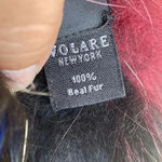 Volare new york real fur scarf Black Photo 5