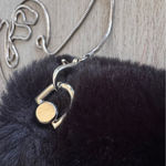 Mayo Chix Y2K Retro Black Faux Fur Crossbody Bag Goth Rave Festival Purse Photo 4