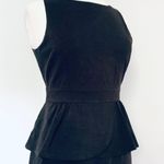Tibi New York Black Sleeveless Peplum Dress Photo 1