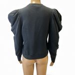 Ulla Johnson  Alair Pullover Women's Black Puff Sleeve Top Sweater size S Photo 3