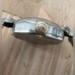 Helbros Rare Vintage Mechanical Ladies Watch Stainless Stretch Bracelet Case Silver Photo 5