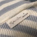 Rylee + Cru Blue and White Striped 100% Cotton Knit dress size medium Photo 8