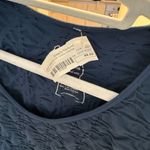 Tees by Tina Blue Ruched Bodysuit Dress Size XS Photo 7