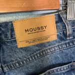 NWT Moussy Women's Blue Cut Off Jean Shorts Distressed Raw Hem Denim 28 Boho Photo 10