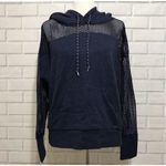 Lorna Jane EUC  Movement mesh hoodie blue size medium Photo 3