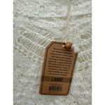 Natural Life  Womens Cream Knit Cropped Oversized Top Size L NWT Boho Neutral Photo 5