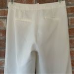 Michael Kors High Rise Wide Leg Cropped Trousers Pants White Women’s 4 Gold Photo 5