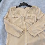Women's Cream Lace Top Photo 4