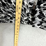 Talbots  Pencil Skirt Women 6 Black Gray Abstract Zipper Accent Artsy Career Boho Photo 5