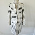 Akris Punto  White Black Square Dot Print Dress and Jacket set size 8 Photo 1