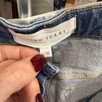 Risen  Straight Leg High Rise Distressed Jeans Sz 30 Photo 5