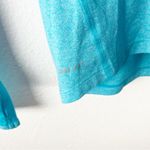 Nike Teal Dri Fit Long Sleeves Hoodie Top, Size Large Photo 3