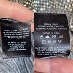 SABINA MUSÁYEV Tied Shimmer Tunic dress size small Silver Photo 9