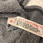 Free People NEW! MOVEMENT Back Me Up MEDIUM Dark Shadow Gray Sweatshirt Relaxed Photo 13