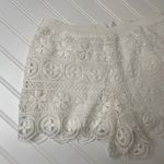 BB Dakota By Steve Madden Women’s Naya White Lace Cotton Mid Rise Shorts Size 2 Photo 3