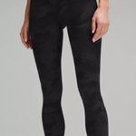 Lululemon fast and free leggings black camo 28” Photo 0