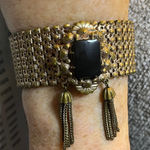 Victorian Revival Mesh Bracelet Gold Photo 0