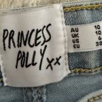 Princess Polly High Waist Denim Skirt Photo 4