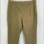 Carmen Marc Valvo Gold Shimmer Champagne Pants Size 12 Photo 2