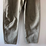 Fate Women's‎ 100% Cotton Olive Green Paperbag Jeans Medium Green Photo 5