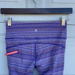 Lululemon Run Top Speed Crop Space Dye Iris Flower Purple Pink 4 Photo 5