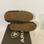 Ariat Women's Leopard Print Fuzzy Slippers Photo 3