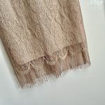 VTG Another Thyme Maxi Dress Sz 8 Gold Sparkly Tassle Hem Party Prom 90s 80s Photo 3