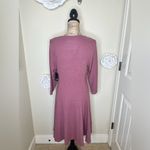 Torrid NTM: Super Soft Plush Fluted Mini Rose Mauve Dress NWT Size 1X Photo 9