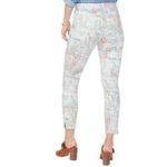 NYDJ NEW Ami Ankle Skinny Jeans Paisley Size 10 Photo 5