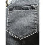 Brooklyn Girl Y2K Navy Distressed Denim Jeans Size 18 Straight Leg Stretch Black Photo 13
