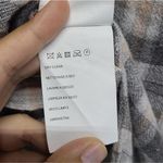 Club Monaco  Plaid Off Shoulder‎ Wool Blend Blouse Size 2 Photo 6