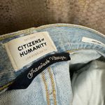 Citizens of Humanity Light Wash Distressed Emery Crop Straight Leg Jeans 28 Photo 2