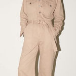 Abercrombie & Fitch  Long-Sleeve Denim Jumpsuit - Small

NWT Photo 0