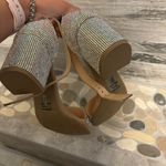 Boutique Glitter Nude Heels Photo 3