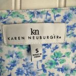 Karen Neuburger blue floral short sleeve pajama set size small O8 Photo 1