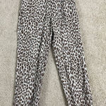 Kenar  Leopard Print Pants 100%linen Photo 0