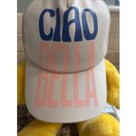 Coney Island Picnic Beige Tan CIAO BELLO Baseball Hat Snapback Cap NEW FLAWED Photo 4