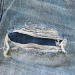 Madewell Rip & Repair Denim Boyfriend Distressed Shorts in size 25 Photo 2