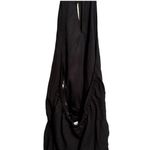 Vintage Contempo Casuals Black‎ Backless Halter Jumpsuit Black Size L Photo 5