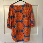 Peach Love California Super Cute Polyester Flowy Blouse Photo 4