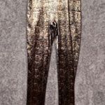 Spanx Velvet Shine Metallic High Rise Party New Years Club Leggings Sz Medium Photo 1