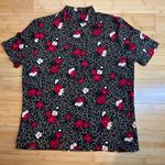 Kathy Ireland  Women Pullover Short Sleeve Floral Design Blouse,Made In USA|Sz:M Photo 8